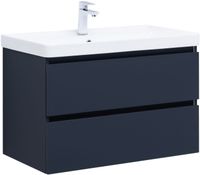 Товар: Тумба с раковиной Aquanet Вега 2.0 80 2 ящ. цв.маренго (раковина Ирис) 00344742 - фото 2 Тумба с раковиной Aquanet Вега 2.0 80 2 ящ. цв.маренго (раковина Ирис) 00344742 — фото 2, Тумбы с раковиной