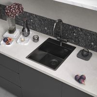 Товар: Кухонная мойка Reflexion Iseo RX2250GD брашированное золото - фото 211 Кухонная мойка Reflexion Iseo RX2250GD брашированное золото — фото 211, Кухонные мойки