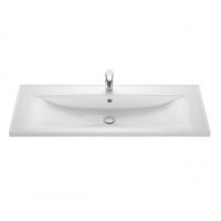 Раковина АЙРИС 120, белая арт-1A729631AG010 — фото 2, Раковины встраиваемые сверху