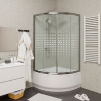 Ограждение VIVA90B N душевое Ceruttispa без поддона (90x90x195) — фото 135, Прямоугольные душевые уголки