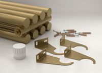 Отопительный радиатор Сунержа Эстет-11 EU50 1200х180 4 секции Золотой шёлк арт-32-0312-1204 — фото 3, Радиаторы отопления