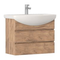 Тумба под раковину VIGO Wing 70 подвесная дуб золотой арт-tp.WIN.BAL.70.2Y дуб золотой — фото 7, Тумбы под раковину