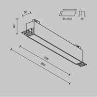 Встраиваемый светильник Technical арт-DL066-20W3-6K-TRS-W — фото 8, Точечные светильники