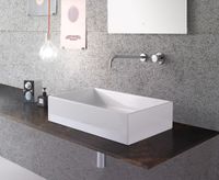 Раковина GLOBO FORTY3 на столешницу без отверстий цвет белый арт-FO062BI — фото 2, Раковины накладные