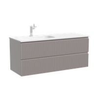 Товар: Тумба подвесная SANCOS Snob R левая 1195х445х500, c двумя ящиками оснащенными доводчиками, Doha Soft, арт. арт-SNR120LSM - фото 5 Тумба подвесная SANCOS Snob R левая 1195х445х500, c двумя ящиками оснащенными доводчиками, Doha Soft, арт. арт-SNR120LSM — фото 5, Тумбы под раковину