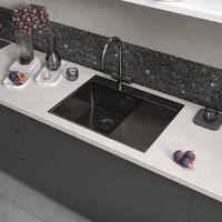 Товар: Кухонная мойка Reflexion Iseo RX2250GD брашированное золото - фото 336 Кухонная мойка Reflexion Iseo RX2250GD брашированное золото — фото 336, Кухонные мойки