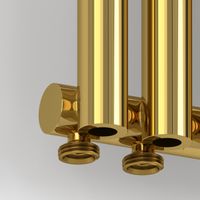 Отопительный радиатор Сунержа Эстет-0 EU50 левый 500х135 3 секции Золото арт-03-0320-5003 — фото 1, Радиаторы отопления