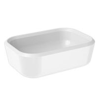 Раковина HATRIA PENCIL накладная без отверстия без перелива цвет белый арт-Y1GF01 — фото 1, Раковины накладные