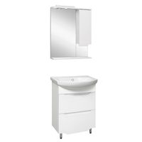 Зеркальный шкаф VIKTORIA 60 /правый/ AQUA DE MARCO 1060CVIC/R — фото 6, Зеркальные шкафы в ванную