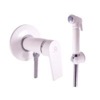 Товар: Смеситель Colorado для биде скрытый монтаж, душем (металл), белый глянцевый/хром, CO147/1BC - фото 1 Смеситель Colorado для биде скрытый монтаж, душем (металл), белый глянцевый/хром, CO147/1BC — фото 1, Смесители для биде