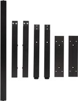 Ножки для мебели Allen Brau Reality 90 1.320A13.BB черный браш — фото 1, Комплектующие для мебели в ванной