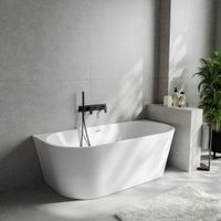 Акриловая ванна ABBER AB9503-1.4 белая — фото 2, Акриловые ванны