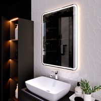 Товар: Зеркало с LED-подсветкой BALATON (68,5*89) /AQUA DE MARCO Bal70/90 - фото 2 Зеркало с LED-подсветкой BALATON (68,5*89) /AQUA DE MARCO Bal70/90 — фото 2, Зеркала в ванную комнату