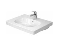 Товар: Раковина, Duravit, D-Code, шгв 650*485*175, отверстия для смесителя-1, цвет-белый арт-03426500002 - фото 1 Раковина, Duravit, D-Code, шгв 650*485*175, отверстия для смесителя-1, цвет-белый арт-03426500002 — фото 1, Раковины встраиваемые сверху