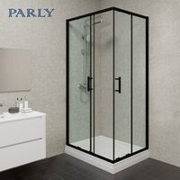 Ограждение VIVA90B N душевое Ceruttispa без поддона (90x90x195) — фото 294, Прямоугольные душевые уголки