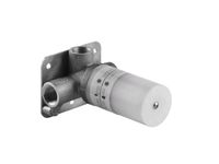 Внутрення часть, Gessi, Intreccio, назначение-для смесителя однорычажного, стандарт подвода воды-1/2", цвет-Steel Brushed арт-53112.239 — фото 2, Комплектующие для смесителей