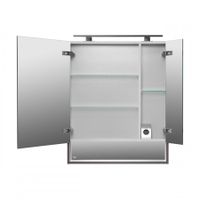 GAP Зеркальный шкаф 70, фиолетовый, ROCA арт-ZRU9302752 — фото 2, Зеркальные шкафы в ванную