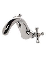 Orange Classic Pro M72-021cr смеситель для раковины двухвентильный, хром — фото 2, Смесители для раковины