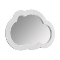 Зеркало КАСПЕР ОБЛАКО, навесное, белый матовый арт-1A283602CRE20 — фото 2, Зеркала в ванную комнату