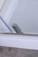 Душевое ограждение Niagara Nova NG-6601-08 (90х90х195) квадрат,хром,дверь распашная,стекло прозрачное,1 место арт-660108111 — фото 3, Квадратные душевые уголки