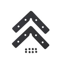 Комплект соединителей верхних для встраиваемого магнитного трека в натяжной ПВХ потолок 2 шт. арт-CLT 0.223 07 — фото 2, Освещение