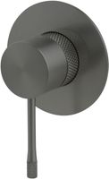 Смеситель для душа Allen Brau Priority 4.0 (с внутренней частью, 1 выход) графит браш арт-5.31C12-MG — фото 1, Встраиваемые смесители для душа