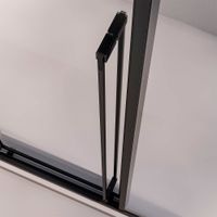 Товар: Душевая дверь раздвижная Premium Prato 300 B-R, 1500х2000, черный матовый, стекло прозрачное PR3/R-150-01-B-C4 - фото 2 Душевая дверь раздвижная Premium Prato 300 B-R, 1500х2000, черный матовый, стекло прозрачное PR3/R-150-01-B-C4 — фото 2, Раздвижные душевые двери