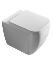 Унитаз HATRIA BIANCA напольный слив универсальный цвет белый арт-Y1VA01 — фото 1, Подвесные унитазы