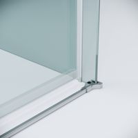 Душевое ограждение Grossman Classic 100.K33.04.110.10.00-200.K33.04.100.10.00 (110х100х195) раздвижная,хром,стекло прозрачное,2 места арт-120.K33.04.1110.10.00 — фото 5, Прямоугольные душевые уголки