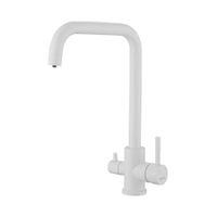 Смеситель для кухни с подключением фильтра воды Haiba , белый арт-HB43829-8 — фото 1, Смесители для кухни