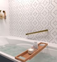 Товар: Поручень прямой Поручень Сунержа прямой d 28 мм / L 500 Золотой шёлк арт-32-3012-0500 - фото 2 Поручень прямой Поручень Сунержа прямой d 28 мм / L 500 Золотой шёлк арт-32-3012-0500 — фото 2, Поручни для ванной