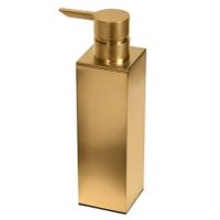 Дозатор COLOMBO DESIGN MINI Q B9344.OM настольный цвет золото матовое — фото 1, Дозаторы