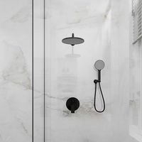 Товар: Встраиваемая душевая система LICATA, Чёрный матовый LI-400-B-C4 - фото 2 Встраиваемая душевая система LICATA, Чёрный матовый LI-400-B-C4 — фото 2, Встраиваемые душевые комплекты