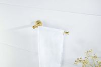 AQ4119BG ЕВРОПА полотенцедержатель, шлиф. золото — фото 5, Полотенцедержатели