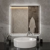 Зеркало Maretti Florenza 80x80 см арт-FL148080P34EL — фото 1, Зеркала в ванную комнату