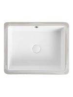 Agger Раковина встраиваемая снизу санфарфор, белый глянец арт-ASB01500 — фото 7, Раковины встраиваемые снизу