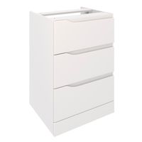 Тумба напольная NORDIC 60 /3 ящ/ под столешницу из массива и накладную раковину /AQUA DE MARCO 2060CNOR/F — фото 8, Тумбы под раковину