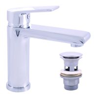 Смеситель Colorado для умывальника, донный клапан (пластик), арт-CO129.5 — фото 1, Смесители для раковины