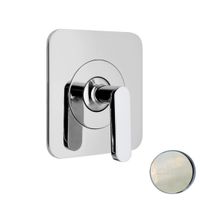 Смеситель для душа встраиваемый Webert Living , никель арт-LV880101345 — фото 1, Встраиваемые смесители для душа