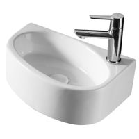 Товар: Раковина Azario 42х29х14, подвесная правая, белая арт-AZ-4519 - фото 2 Раковина Azario 42х29х14, подвесная правая, белая арт-AZ-4519 — фото 2, Раковины подвесные