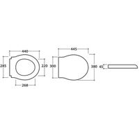 Сиденье с крышкой GLOBO PAESTUM с микролифтом цвет белый PA029OR — фото 2, Сиденья для унитаза