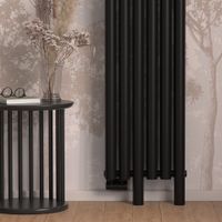 Отопительный радиатор Сунержа Эталон-00 EU50 1800х213 3 секции Матовый чёрный 31-0335-1803 — фото 4, Радиаторы отопления