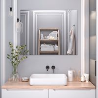 Зеркало с LED-подсветкой SIRIUS (80*100) /AQUA DE MARCO SIR80/100 — фото 7, Зеркала в ванную комнату