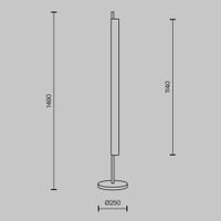 Товар: Напольный светильник (торшер) Maytoni MOD258FL-L15BS3K - фото 9 Напольный светильник (торшер) Maytoni MOD258FL-L15BS3K — фото 9, Торшеры
