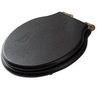 Сиденье с крышкой GLOBO PAESTUM с микролифтом цвет черный арт-PS22RN — фото 1, Сиденья для унитаза