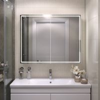 Товар: Зеркальный шкаф VIGO Geometry Comfort 100 подвесной белый (222) - фото 3 Зеркальный шкаф VIGO Geometry Comfort 100 подвесной белый (222) — фото 3, Зеркальные шкафы в ванную