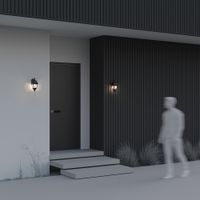 Товар: Настенный светильник (бра) Outdoor O003WL-01B - фото 5 Настенный светильник (бра) Outdoor O003WL-01B — фото 5, Уличное освещение