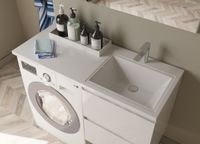 Товар: Раковина "Dallas silk" правая 1150х480 ФР-00014934 - фото 4 Раковина "Dallas silk" правая 1150х480 ФР-00014934 — фото 4, Раковины