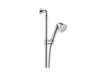 Душевой гарнитур, Hansgrohe, Axor Showers/Front, цвет-хром арт-26023000 — фото 1, Душевые гарнитуры на штанге