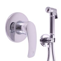 Смеситель Mississippi для биде с душевой лейкой с нажимным механизмом пласт., арт-MS042/1 — фото 1, Смесители для биде